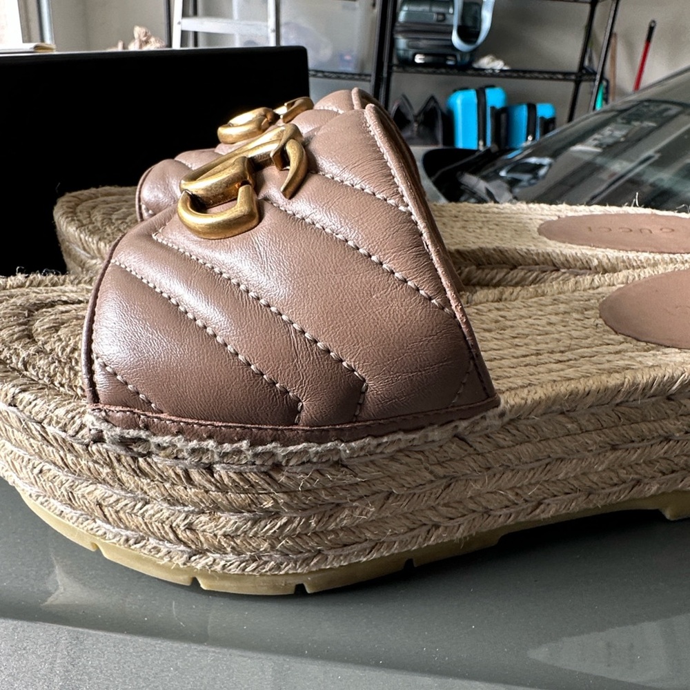 Women's Gucci platforms size 7